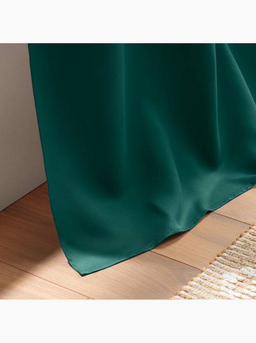 Rideau obscurcissant à œillets – Lot de 2 – Uni - Kiabi