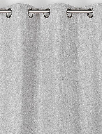 Rideau obscurcissant aspect laine chinée