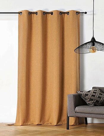 Rideau obscurcissant et isolant - - Effet tissé