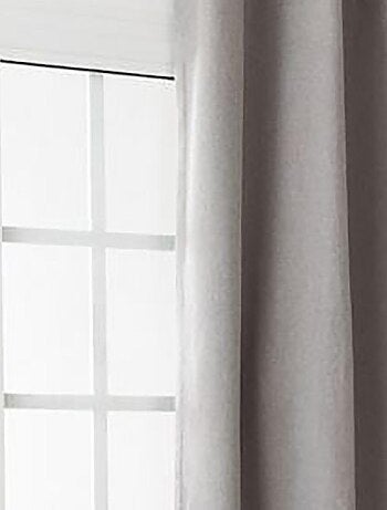 Rideau obscurcissant et isolant à galon fronceur