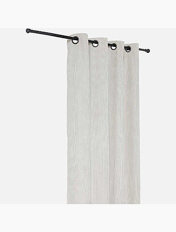 Rideau obscurcissant et isolant en velours côtelé