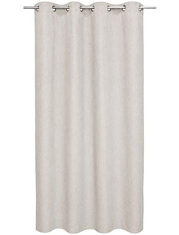 Rideau obscurcissant et thermique effet lin 140x240cm