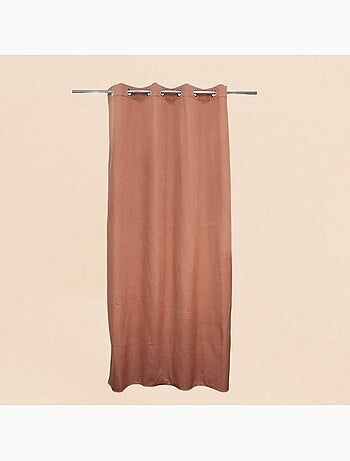 Rideau obscurcissant et thermique effet lin 140x240cm