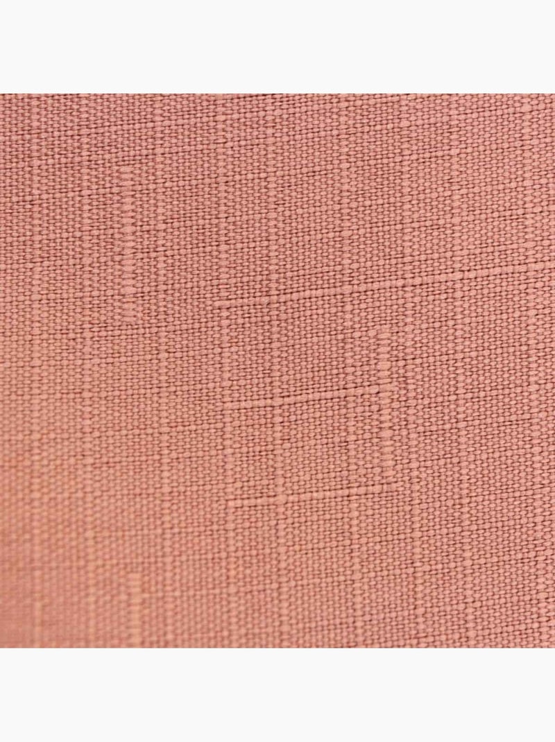 Rideau obscurcissant et thermique effet lin 140x240cm Bordeaux - Kiabi