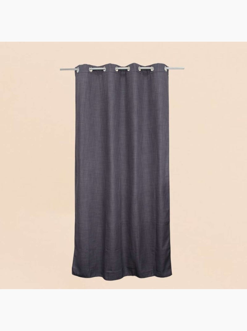 Rideau obscurcissant isolant phonique et thermique 140x240cm Gris foncé - Kiabi