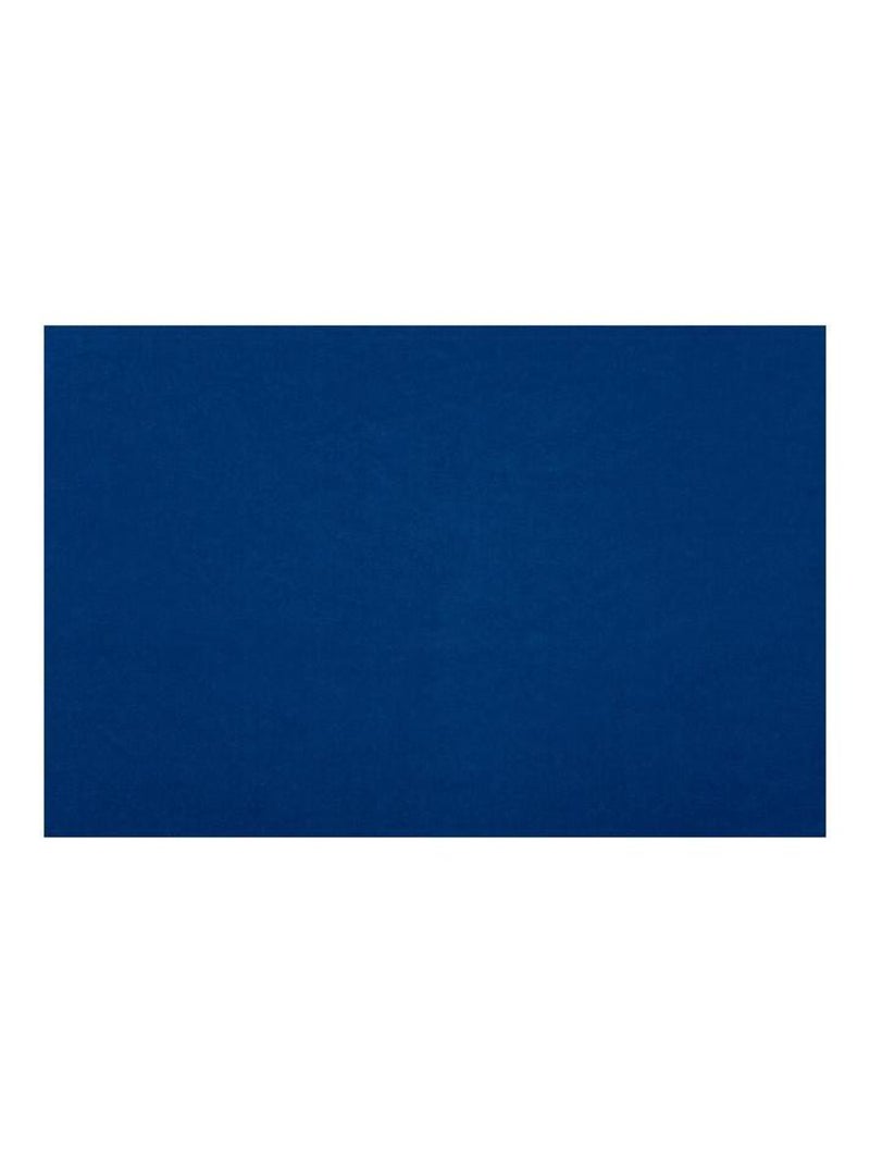 Rideau obscurcissant souple uni Bleu marine - Kiabi