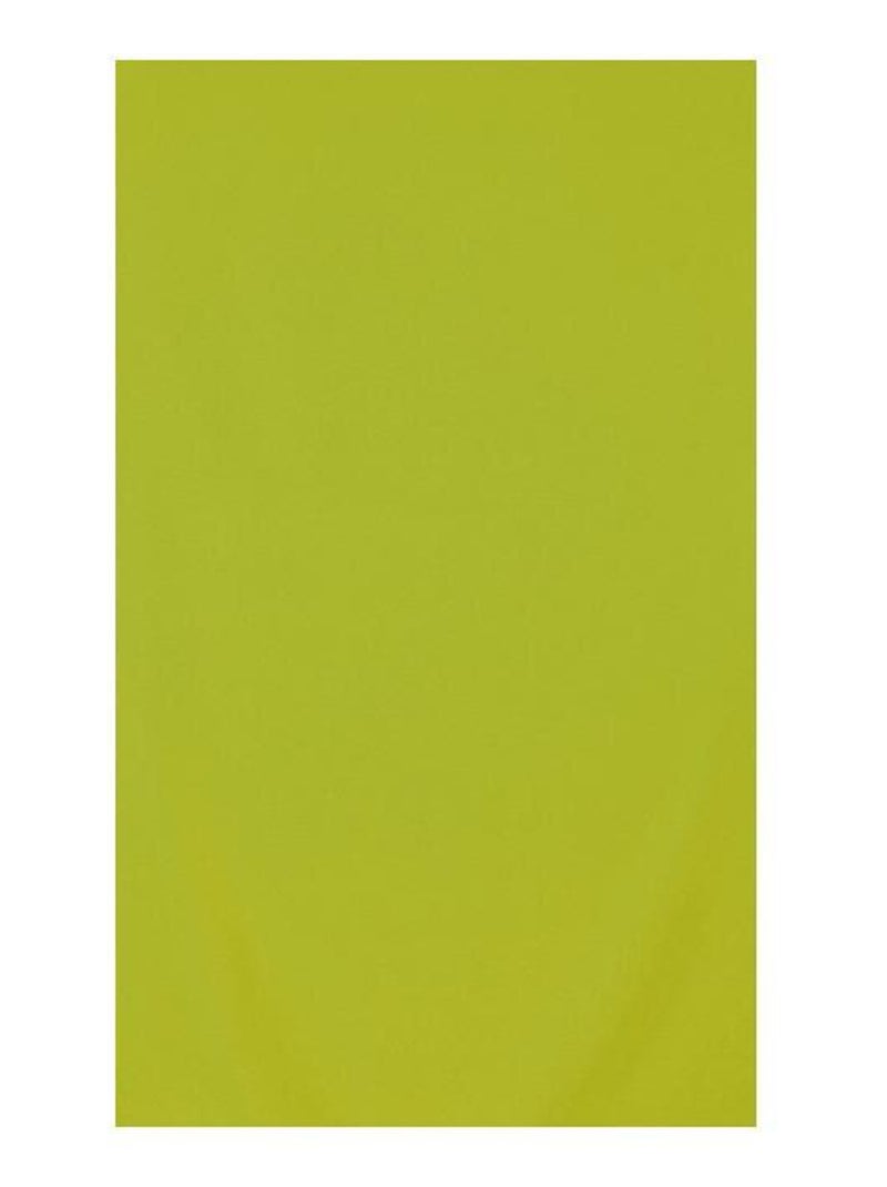 Rideau obscurcissant souple uni Vert anis - Kiabi