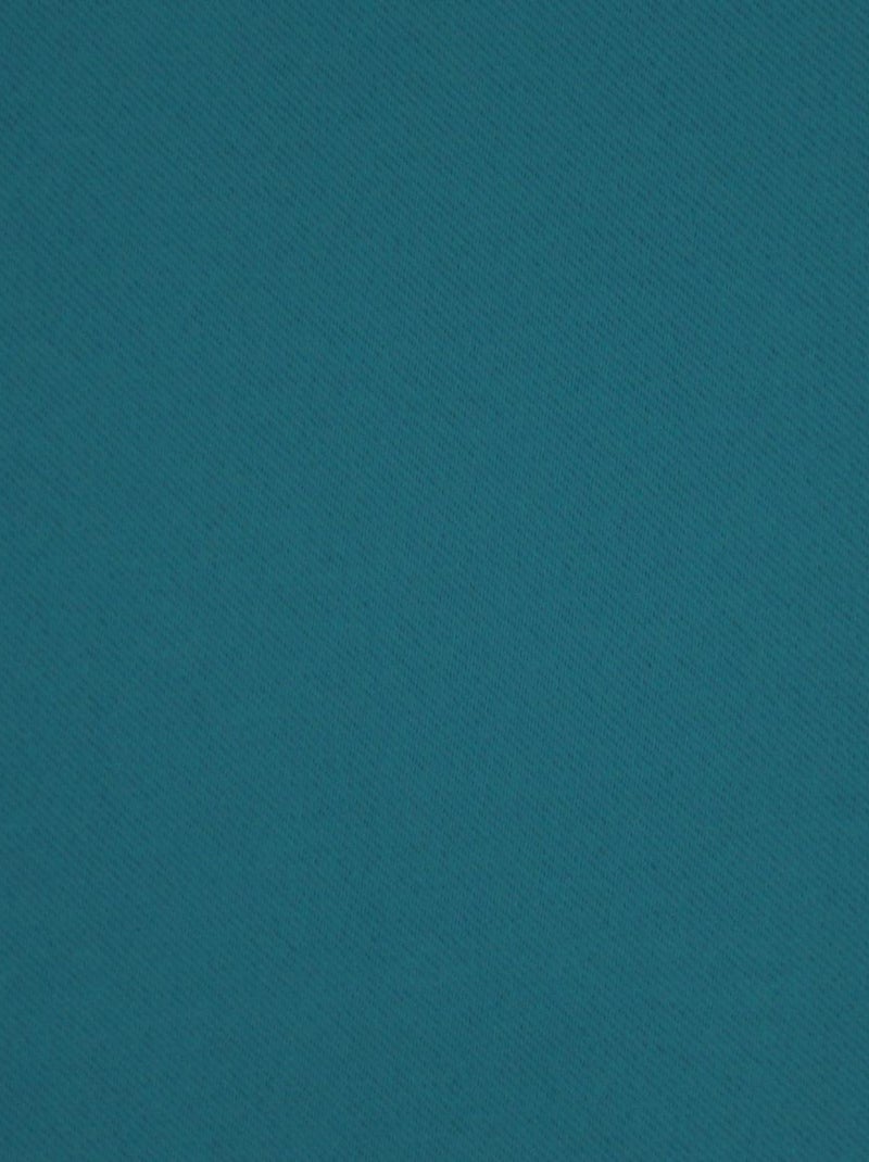 Rideau obscurcissant uni avec 8 œillets - 135x240 cm - Bleu canard Bleu canard - Kiabi