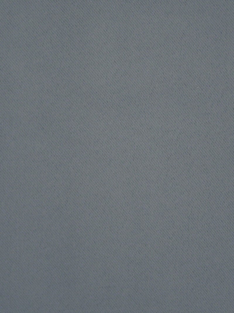 Rideau obscurcissant uni avec 8 œillets - 135x240 cm - Gris perle Gris perle - Kiabi