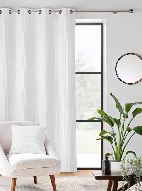 Rideau obscurcissant velours Nils - Douceur D'intérieur - Kiabi