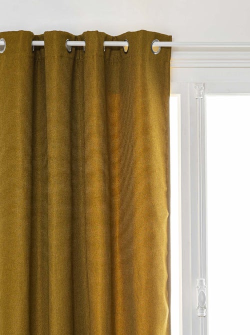 Rideau occultant  -  - Effet maille - Kiabi