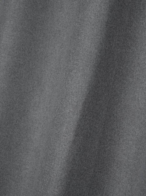 Rideau occultant  -  - Effet tweed - Kiabi