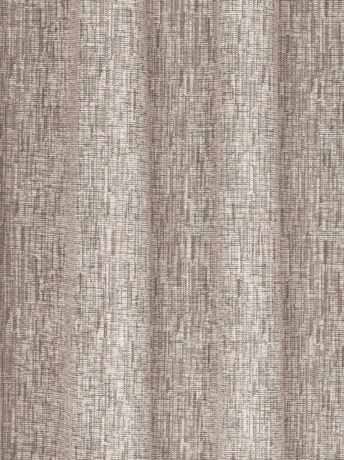 Rideau occultant  - Effet lin chiné - Kiabi