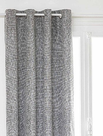 Rideau occultant - Effet lin chiné