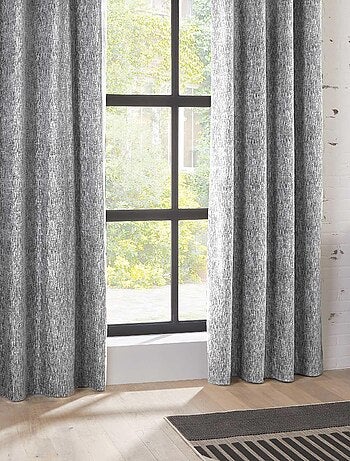 Rideau occultant - Effet lin chiné