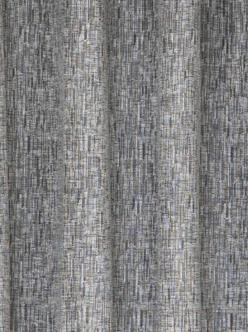 Rideau occultant  - Effet lin chiné - Kiabi