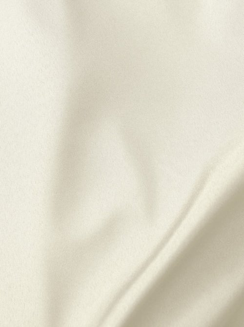 Rideau occultant 135x240 Thermique verso polaire ecru - Kiabi Rideau occultant 135x240 Thermique verso polaire ecru - Kiabi