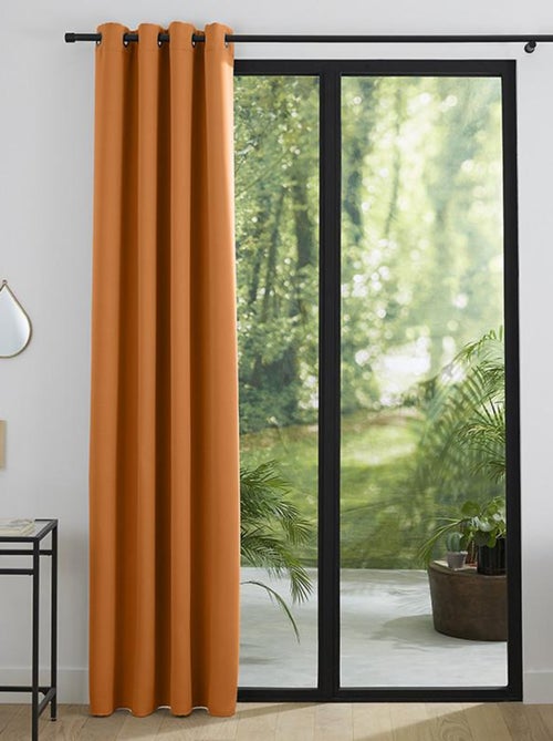 Rideau occultant 140 x 260 cm "Night" Orange - Kiabi