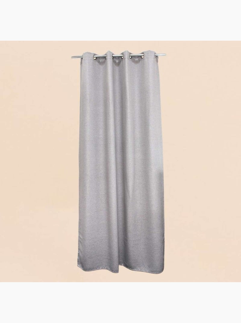 Rideau occultant 140x240cm Gris - Kiabi