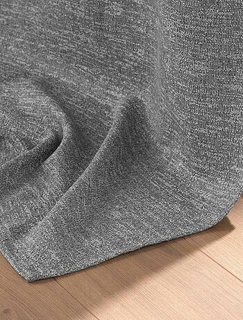 Rideau occultant 8 œillets 140x240 DUSKY Anthracite