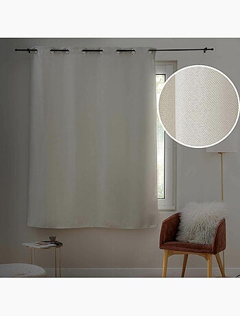 Rideau occultant à œillets - Spécial Petite hauteur - Tramina