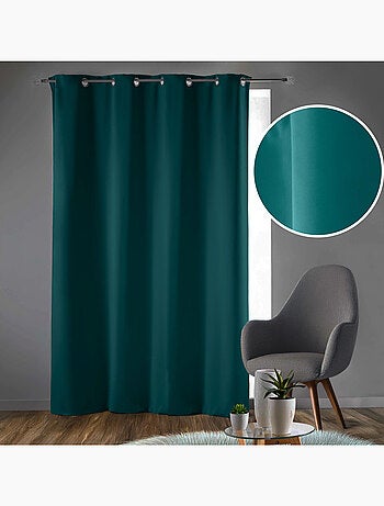 Rideau Occultant à Œillets - Uni - Occult