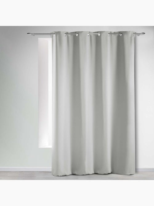 Rideau Occultant à Œillets - Uni - Occult - Kiabi