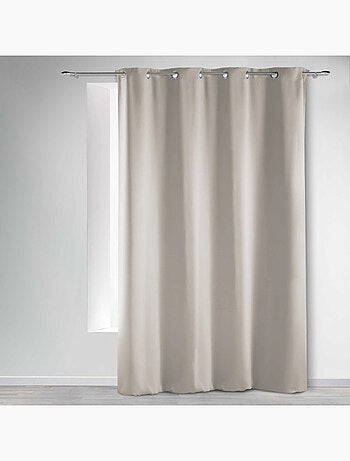 Rideau Occultant à Œillets - Uni - Occult