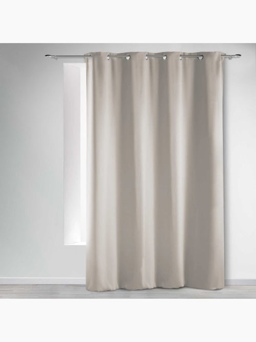 Rideau Occultant à Œillets - Uni - Occult - Kiabi