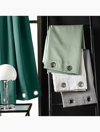 Rideau Occultant à Œillets - Uni - Occult