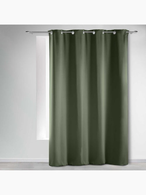 Rideau Occultant à Œillets - Uni - Occult - Kiabi