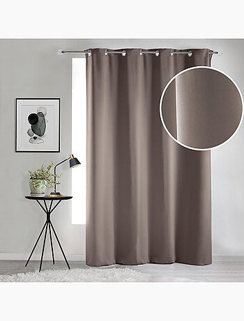 Rideau Occultant à Œillets - Uni - Occult