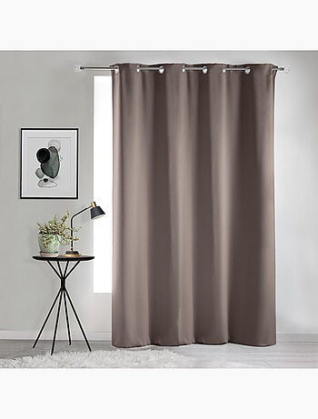 Rideau Occultant à Œillets - Uni - Occult