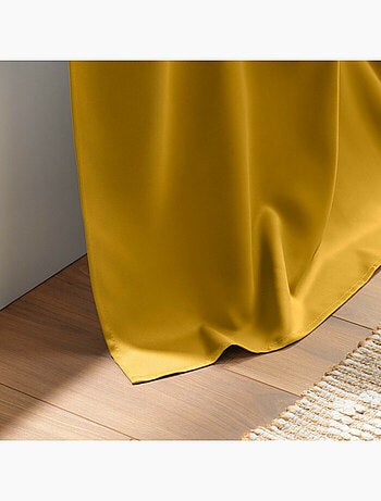 Rideau Occultant à Œillets - Uni - Occult