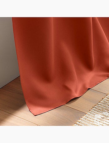 Rideau Occultant à Œillets - Uni - Occult