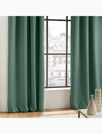 Rideau Occultant à Œillets - Uni - Occult