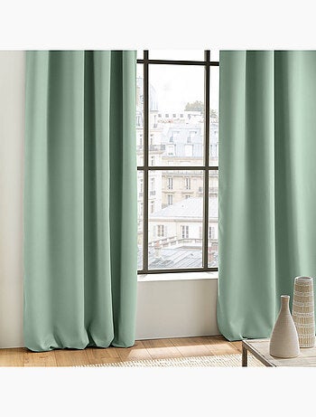 Rideau Occultant à Œillets - Uni - Occult