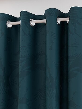 Rideau occultant à oeillets 135x250 cm TROPIC, par Soleil d'Ocre