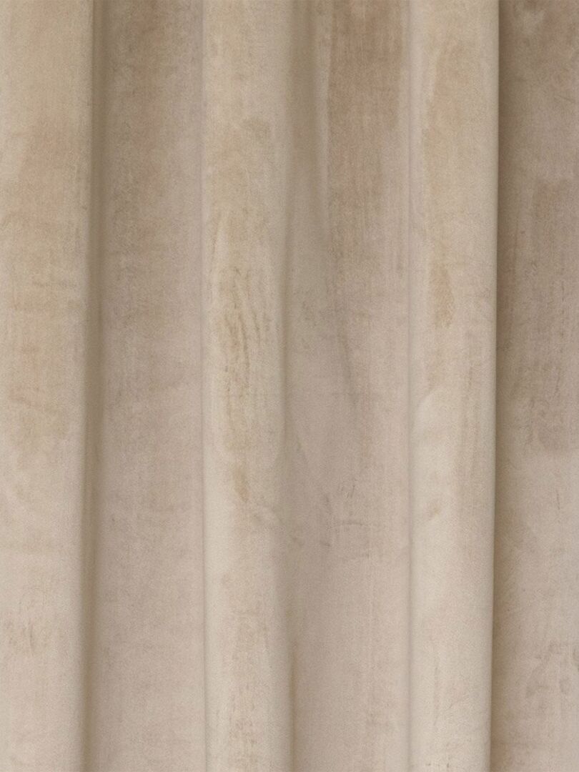 Lot De 2 Rideaux Occultant Beige 140 X 260 Cm - Beige - Kiabi - 27.90€