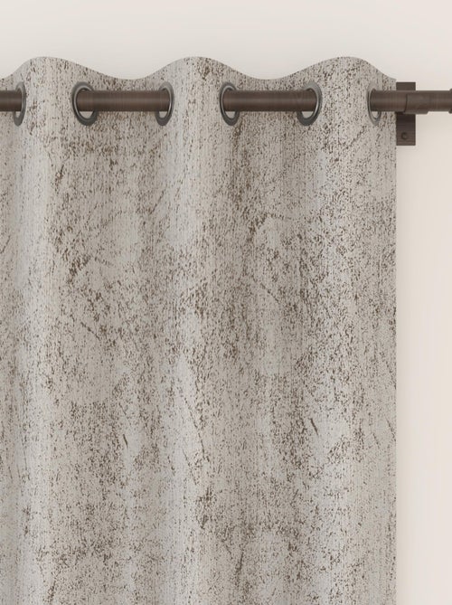 Rideau occultant à oeillets ADRIEN, par Soleil d'Ocre - Kiabi