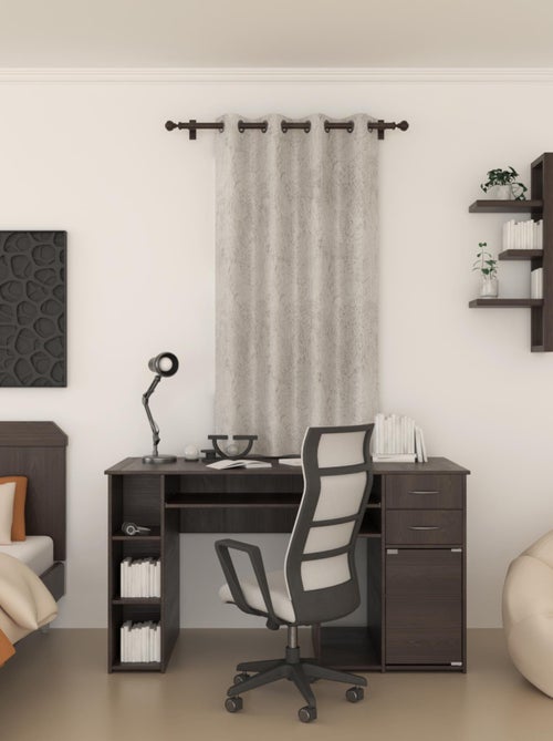 Rideau occultant à oeillets ADRIEN, par Soleil d'Ocre - Kiabi