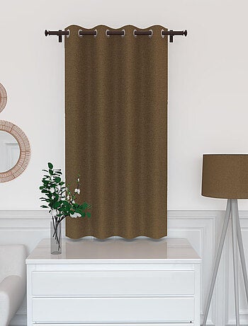 Rideau occultant à oeillets ARTHUR, par Soleil d'Ocre