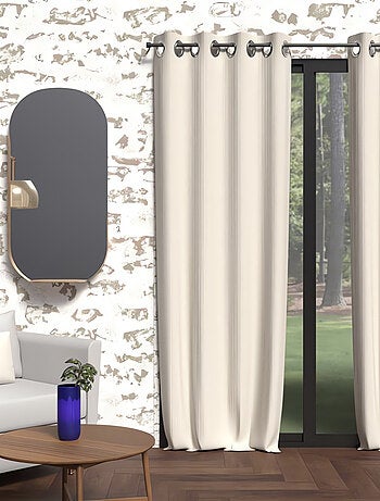 Rideau occultant à oeillets BOHEME, par Soleil d'Ocre