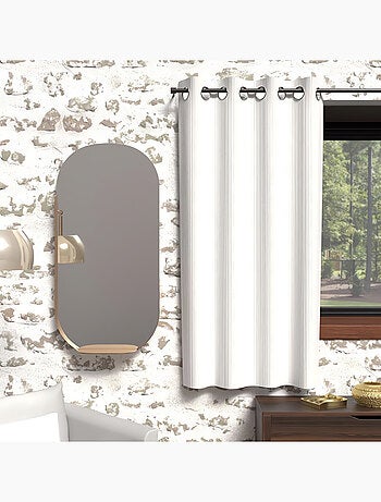 Rideau occultant à oeillets BOHEME, par Soleil d'Ocre