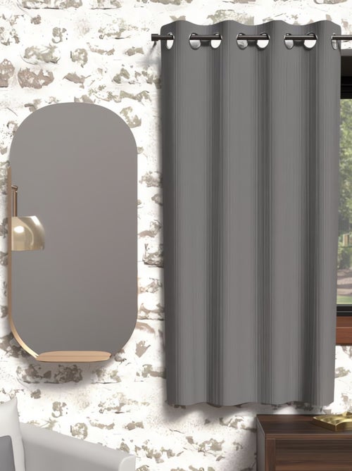 Rideau occultant à oeillets BOHEME, par Soleil d'Ocre - Kiabi