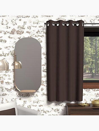 Rideau occultant à oeillets BOHEME, par Soleil d'Ocre