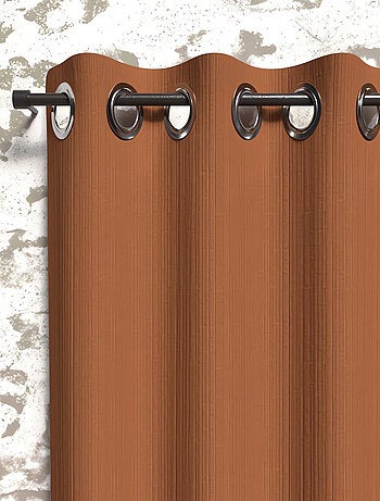 Rideau occultant à oeillets BOHEME, par Soleil d'Ocre