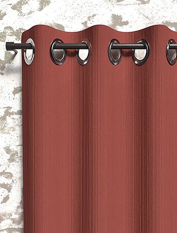 Rideau occultant à oeillets BOHEME, par Soleil d'Ocre