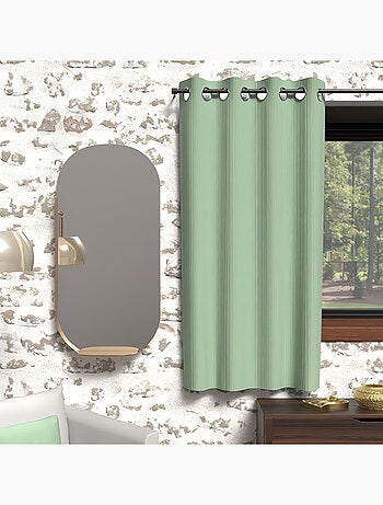 Rideau occultant à oeillets BOHEME, par Soleil d'Ocre