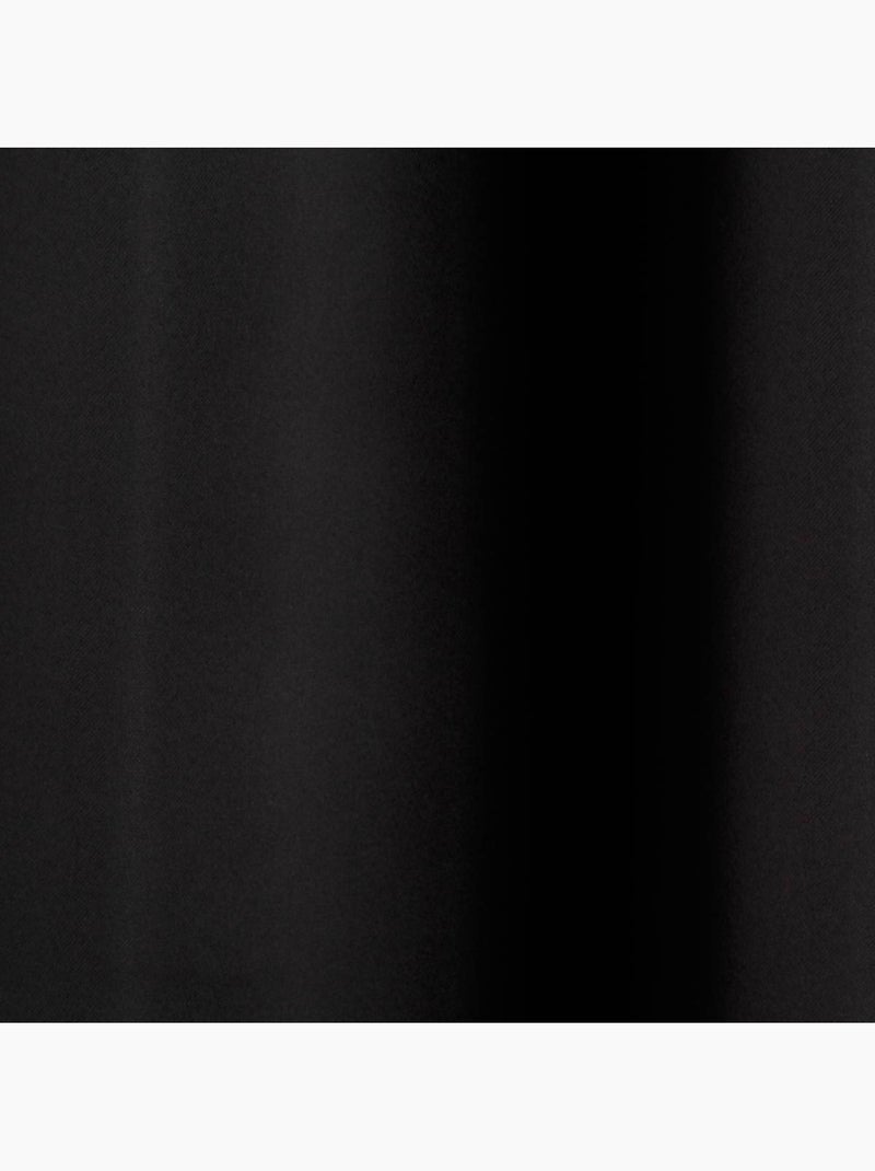 Rideau occultant à oeillets métalliques odelie Noir - Kiabi